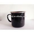 Chine fournisseur mode coloré autocollants émail métal tasse tasse Chine fournisseur mode coloré autocollants émail métal tasse tasse